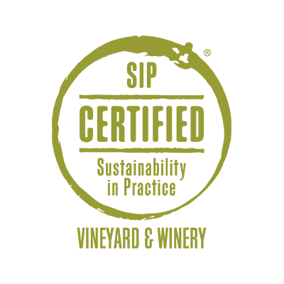 SIP Certified Vineyard & Winery Logo - Green